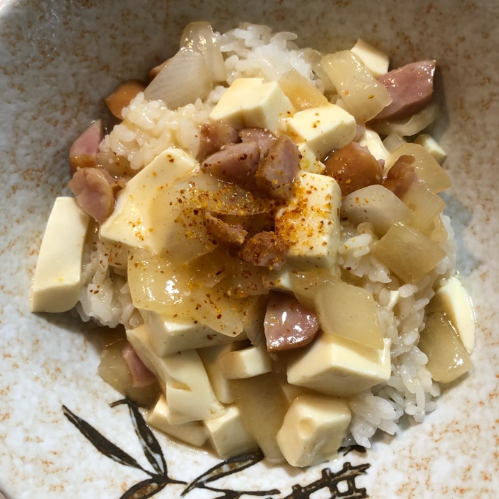 ウィンナーで麻婆豆腐丼 レシピ 作り方 By つだ麻里依 楽天レシピ ウィンナーで麻婆豆腐丼 レシピ 作り方 By つだ麻里依 楽天レシピ